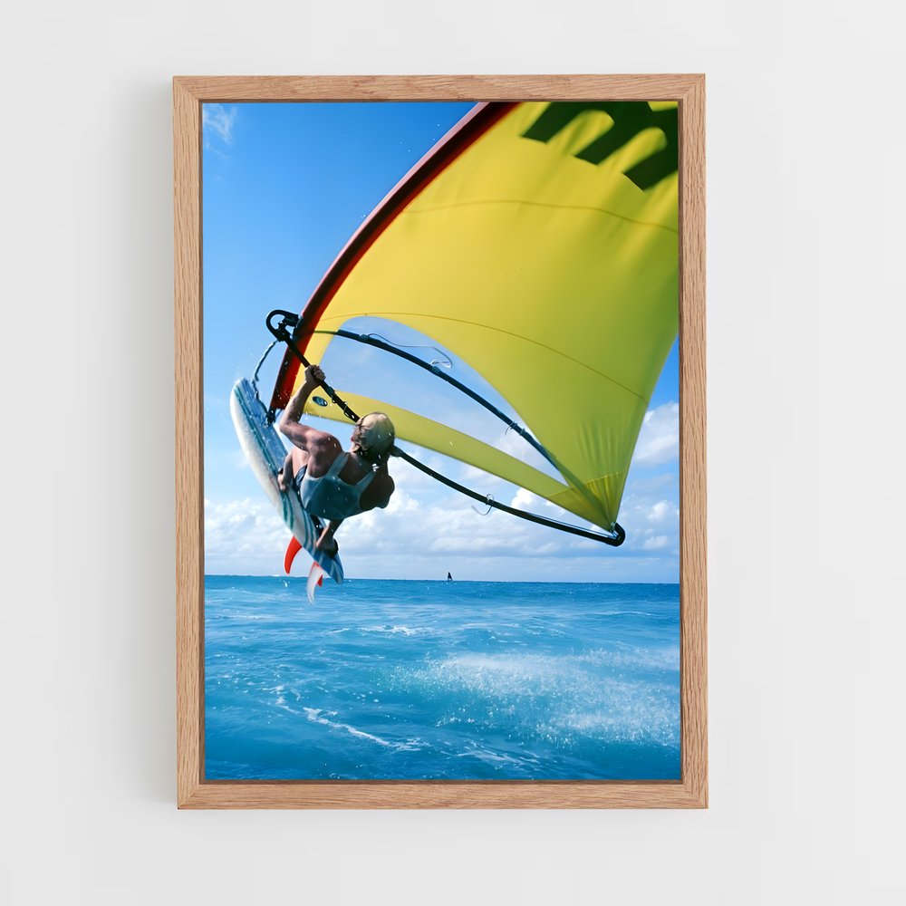 Poster Robby naish enjoués – affiche Planche à voile (vue 4)